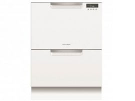DishDrawer 60cm Double Fisher & Paykel White
