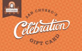 San Churro's eGift Card $300