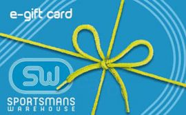 Sportsmans Warehouse eGift Card $150